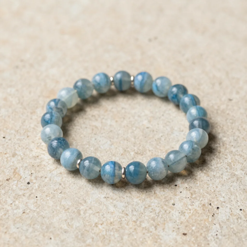 Throat Blue Lace Bracelet